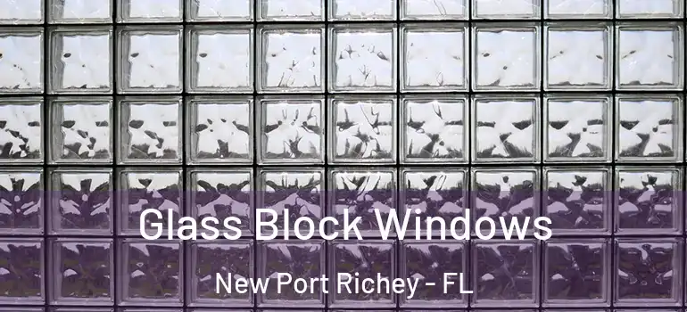  Glass Block Windows New Port Richey - FL